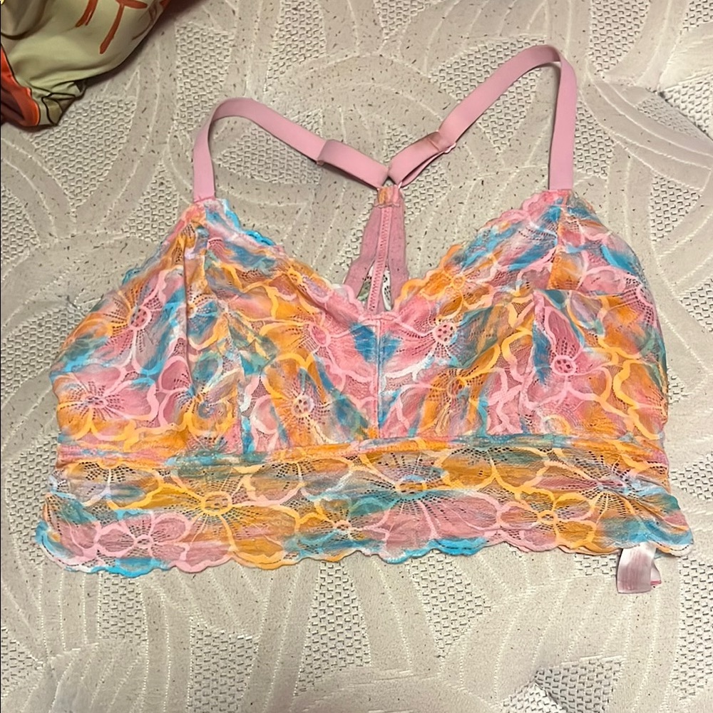 Colorful Lace Bralette